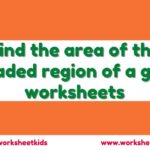 find the area of the shaded region of a grid