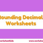 rounding decimals worksheet with answer key